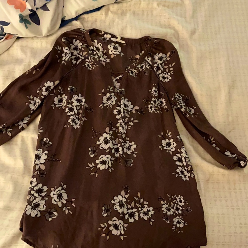 Purple blouse